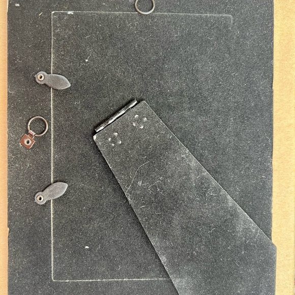 Longaberger Woven Traditions Pottery Picture Frame in Paprika 4x6 - Picture 2 of 2